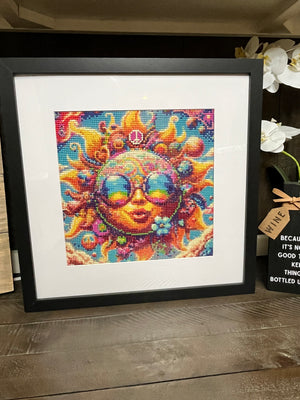 Groovy Sun Diamond Painting