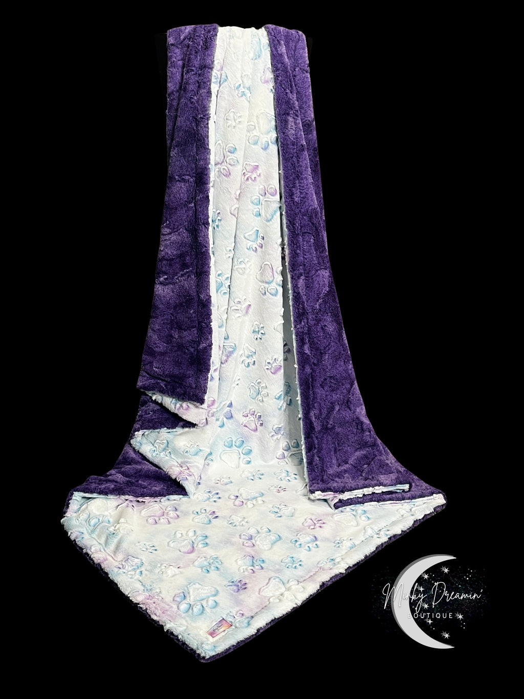 Mermaid Prism Paws/Loganberry Heather