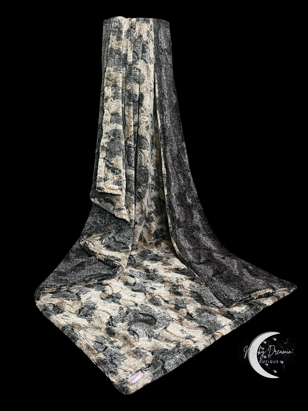 Mocha Baby Calf/Moonbeam Heather