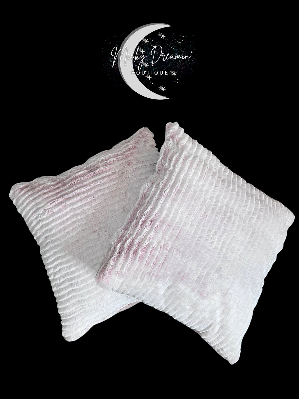 Rosewater Frosted Oceana/Rosewater Hide Zippered Pillowcase with Sweet Dreamz Pillow Insert